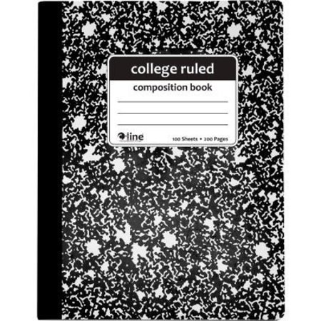 C-LINE PRODUCTS C-Line Composition Notebook, College Ruled, Black Marble, 12/Set 22022-CT